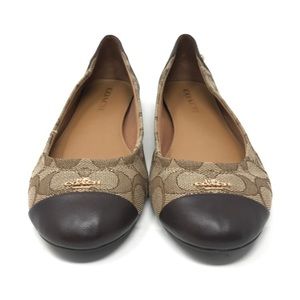 COACH Chelsea Signature Collection ballet flats